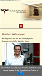 Mobile Screenshot of dr-kapp.de